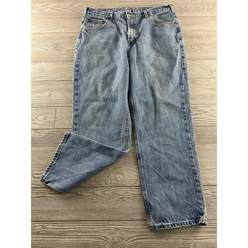 Vintage Carhartt Jeans Traditional Fit Blue Denim B180 DST Mens 38X30